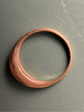 Aurate 14K Gold Dome Luna Band